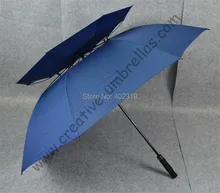 3pcs/lot Real double layers 210T pongee golf umbr
