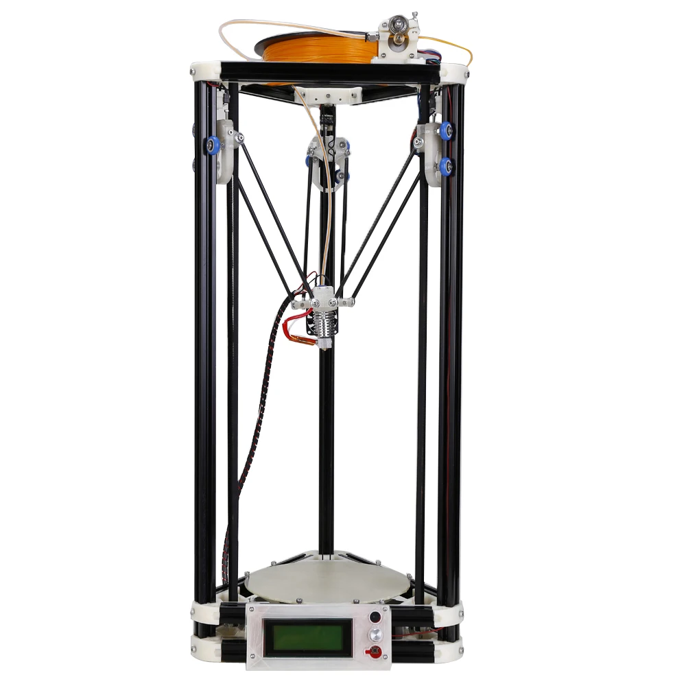 FDM desktop Type China abs 3d printer with 40m filament  SD card LCD  masking tape for Free