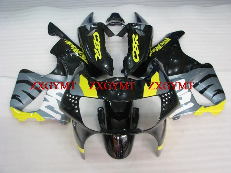 

Abs Fairing for for Honda Cbr919RR 1998 - 1999 Full Body Kits CBR 919RR 98 Yellow Black Silver Body Kits CBR900 919 1998