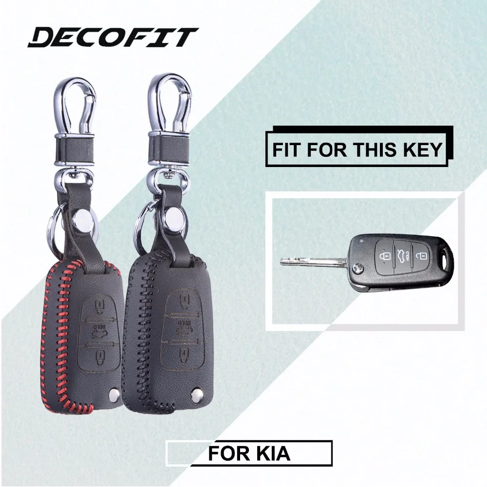 

Key Cover for Kia Rio K2 K5 Sportage Sorento Soul Forte Ceed Hyundai i20 i30 i35 iX20 iX35 Solaris Verna