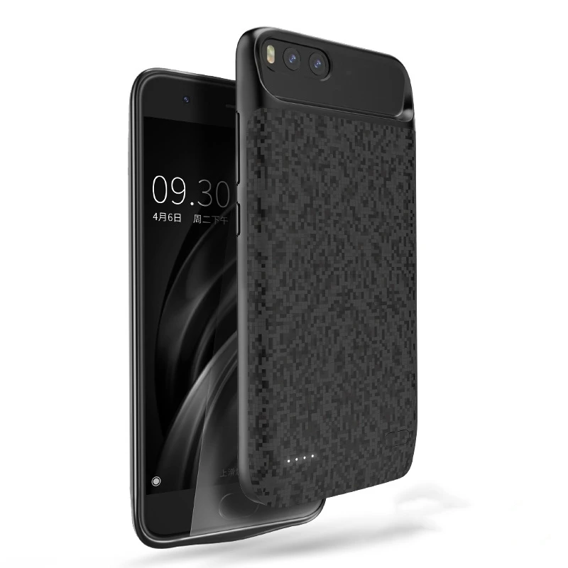 Vogek 4700mah Battery Charger Case for Xiaomi Mi 8 9 SE Mix 2 2s Backup Power Bank 5500mah External Charger Cover Case for Mi 6