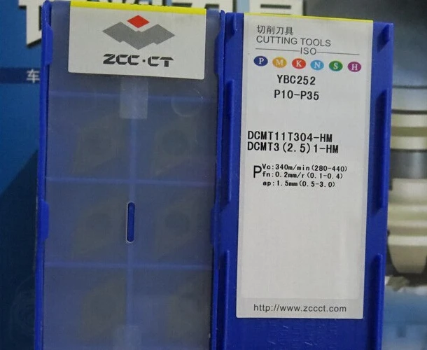 Бесплатная доставка! 10 вставок в коробке DCMT11T304 режущие инструменты для токарного