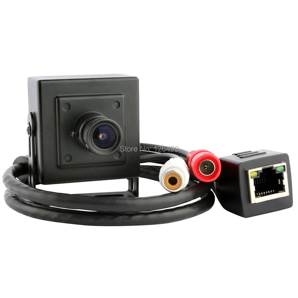 720 P HD ONVIF P2P H.264 Мини ip-камера 1mp с микрофоном аудио микрофон