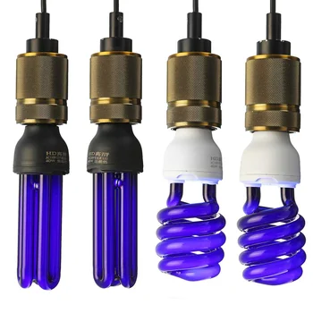 

UV Light Bulb Ultraviolet Fluorescent Straight Germicidal Light Lamp Energy Saving Light Solar Detector Insect Trap AC110V/220V