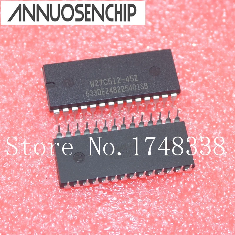 1PCS W27C512 W27C512-45Z DIP IC EEPROM 512KBIT 45NS NEW