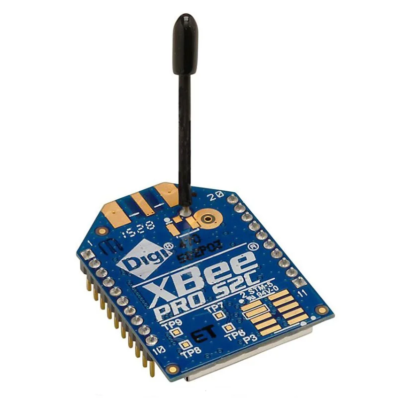 Модуль сквозного отверстия 2 4 XBee-PRO S2C DigiMesh 1 шт. с антенной | Электронные