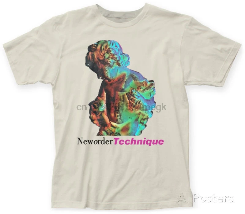 

New Order- Technique Apparel T-Shirt - Vintage White