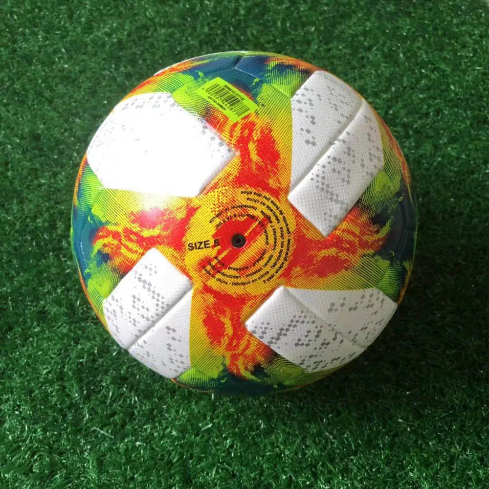 

2019 Professional Match Football Official Size 5 Soccer Ball PU Premier Football Sports Training Ball voetbal futbol bola
