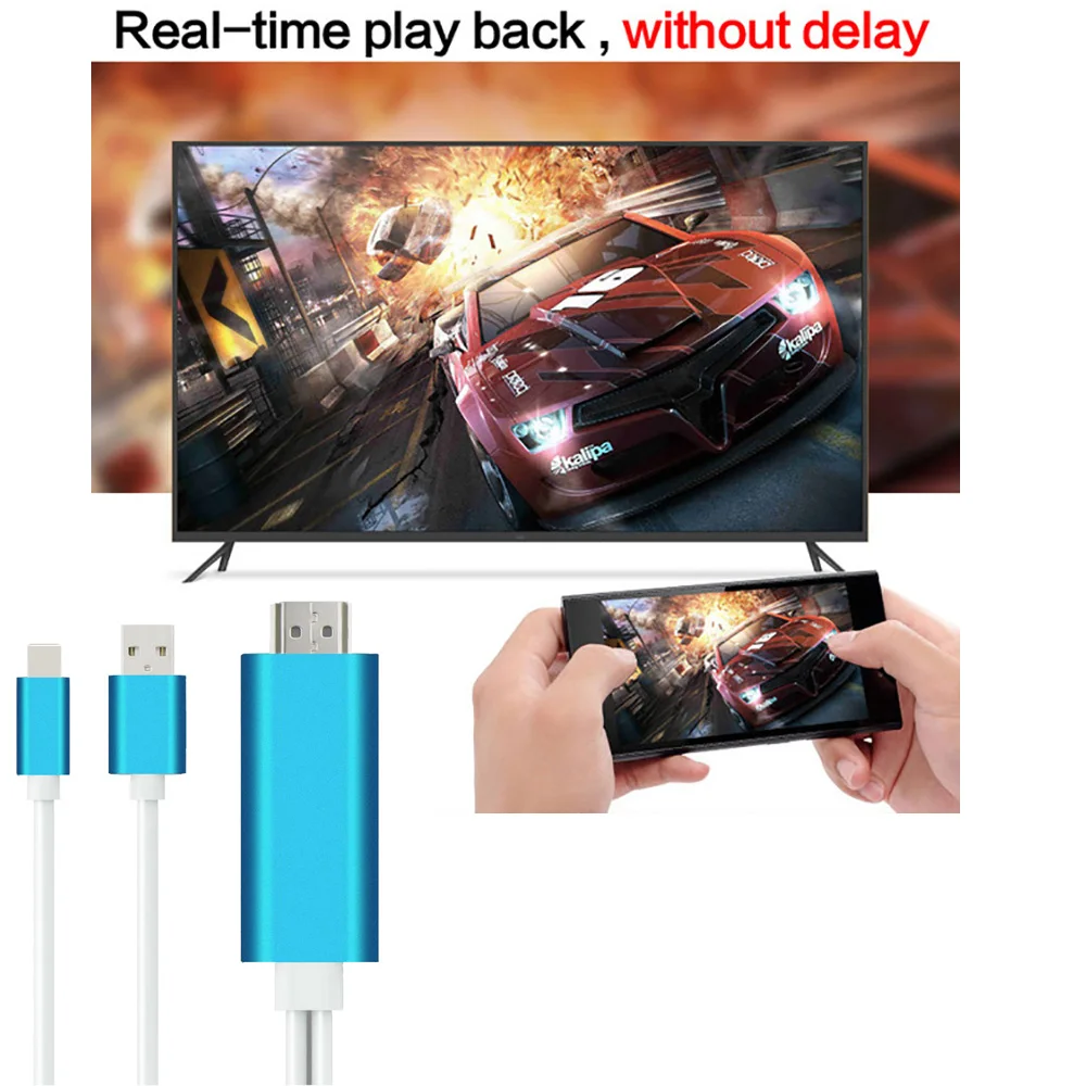 HD ТВ Micro USB к HDMI адаптер кабель для Samsung Galaxy Android телефон преобразование 1080 P