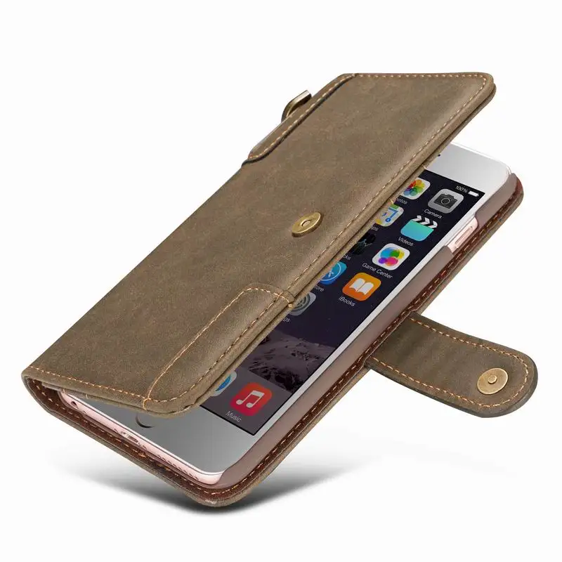 Rosefy Оригинальный чехол для телефона из натуральной коровьей кожи Iphone 7 7Plus 8 Plus