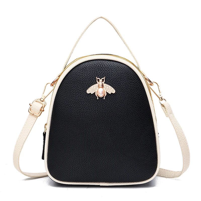 

2019 Shoulder Crossbody Bags For Women Leather Luxury Handbags Women Bags Designer Bee Summer Small Ladies Hand Bags Sac A Main