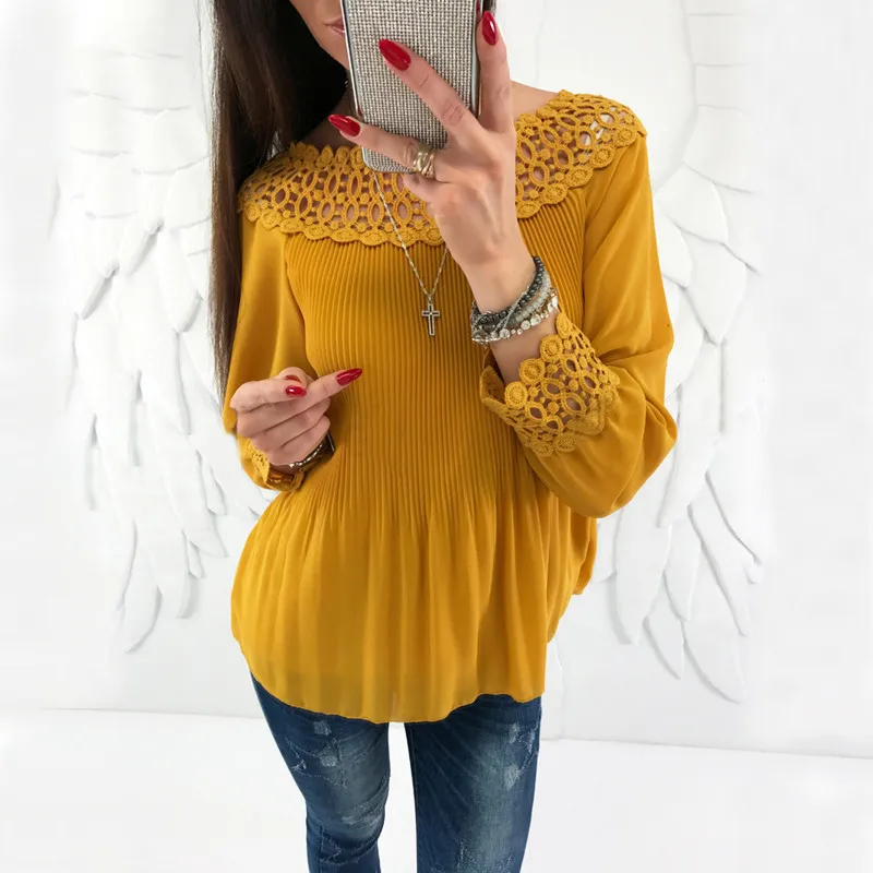 Maternity Chiffon Shirt9