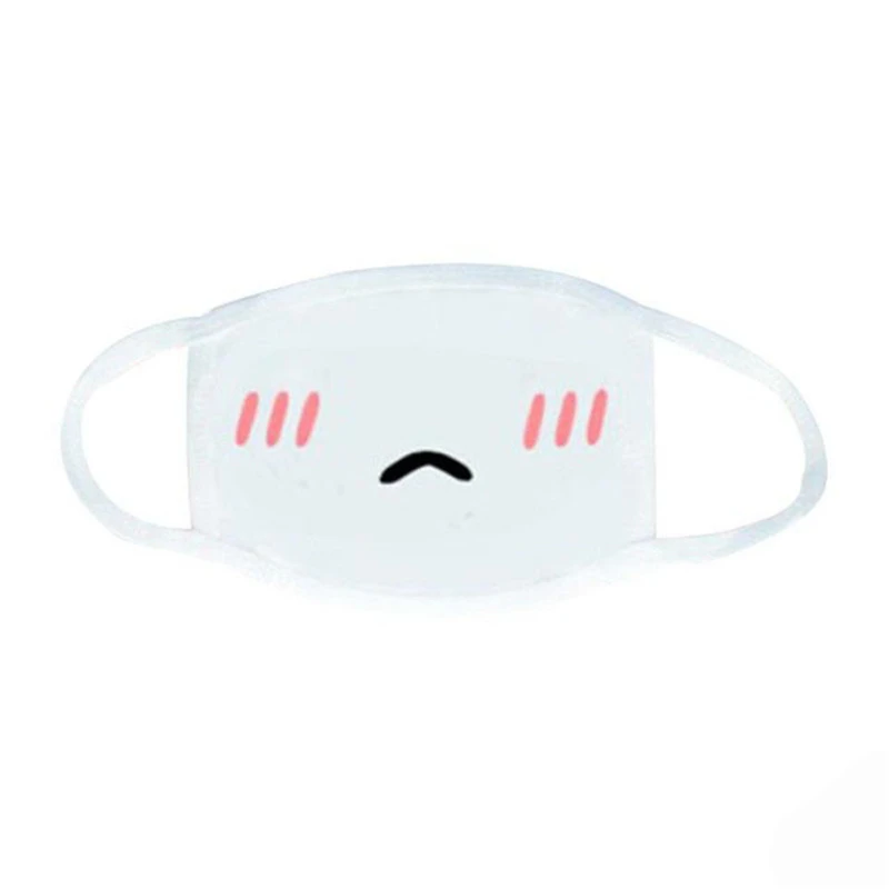 Fashion Expression Mouth Mask Anime Cotton Mouth Mask Unisex Mask Mouth-muffle Dustproof Respirator Cute Anti-Dust Mouth Covers