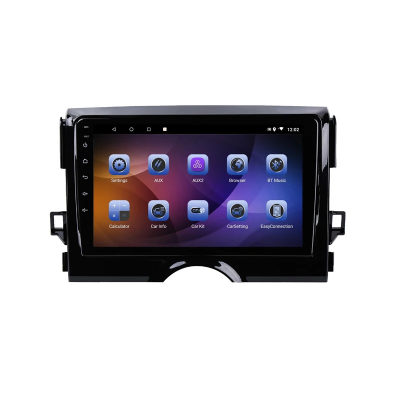 Sale 9" 4G RAM 8 cores Android Car DVD GPS Navigation For TOYOTA REIZ Mark X 2010 2011-2015 audio stereo car radio headunit bluetooth 1