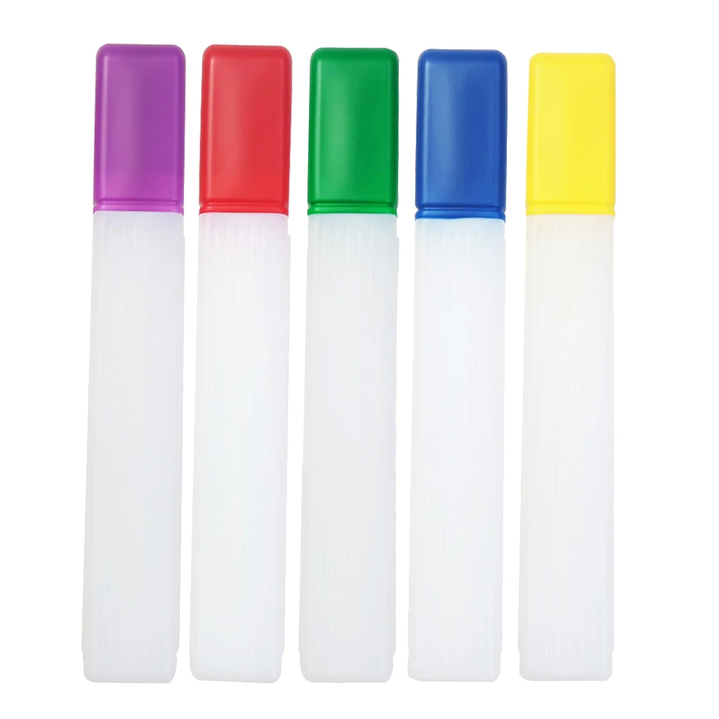 41cm Large Transparent Plastic Knitting Needle Pin Storage Case Tube Containers