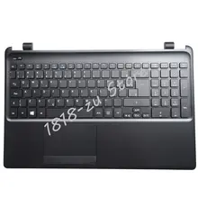 YALUZU Новая Клавиатура ноутбука с C shell для acer E1-570G E1-572G E1-522 E1-572G E1-570 E1-510 и Упор для рук C крышкой верхней чехол черного цвета