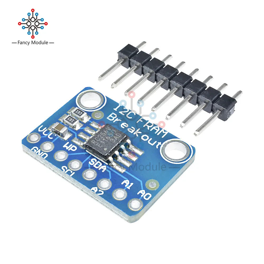 Энергонезависимая плата MB85RC256V FRAM 32KB Memory IC Development Tool Breakout Board IEC IIC DC 2,7-5,5 В для IoT sensor чтение/запись