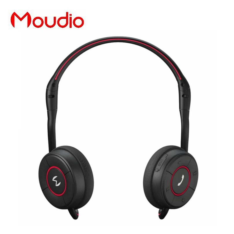 Moudio M100 спортивные Беспроводной над ухом наушники блютуз Бег трусцой со скрытой