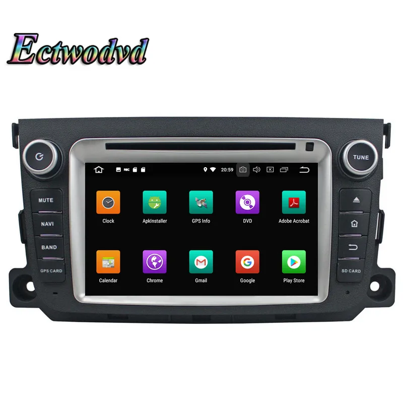 Top Ectwodvd Octa Core 4G RAM 64G ROM Android 9.0 Car Multimedia DVD Player GPS HeadUnit For Benz Smart 2011-2012 2 Top Ectwodvd Octa Core 4G RAM 64G ROM Android 9.0 Car Multimedia DVD Player GPS HeadUnit For Benz Smart 2011-2012 2