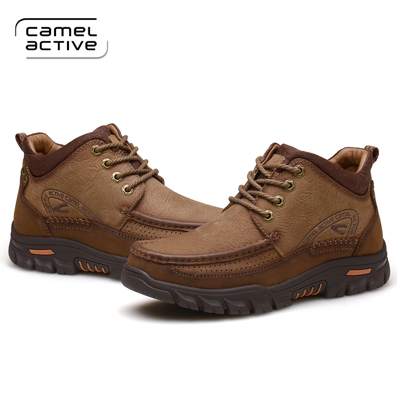 Camel Active New Winter Sneakers Shoes Genuine Leather Waterproof