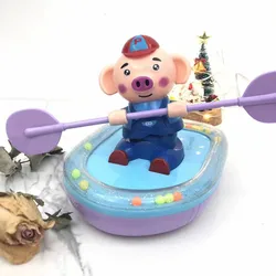Bateau à rames flottant YK Pig, jouet à remonter pour bébés et enfants, 2022 