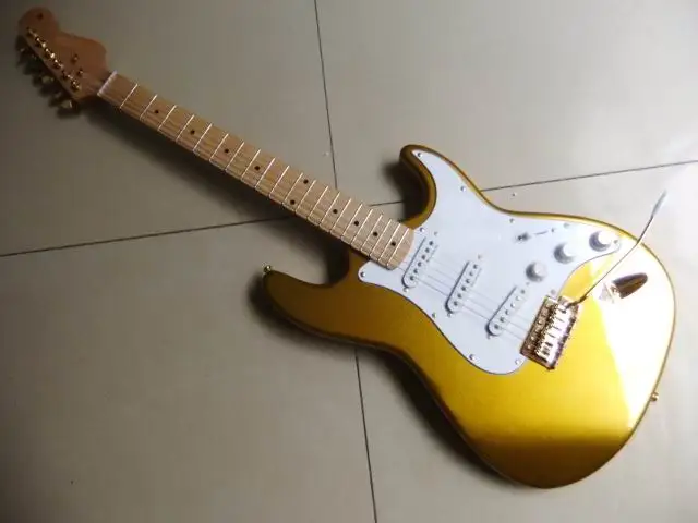 

Wholesale New STR goldtop electric guitar top quality In Gold 110615