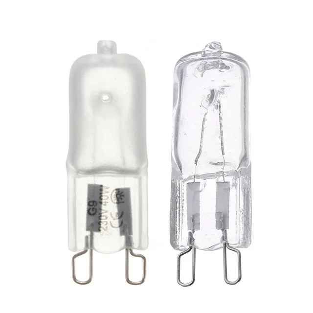 Halogen Lamp Light Bulb G9 230v 40w Frosted Clear Energy Saving Halogen Lamp Light Bulb G9 230v 40w Frosted Clear Energy Saving Lighting Warm White