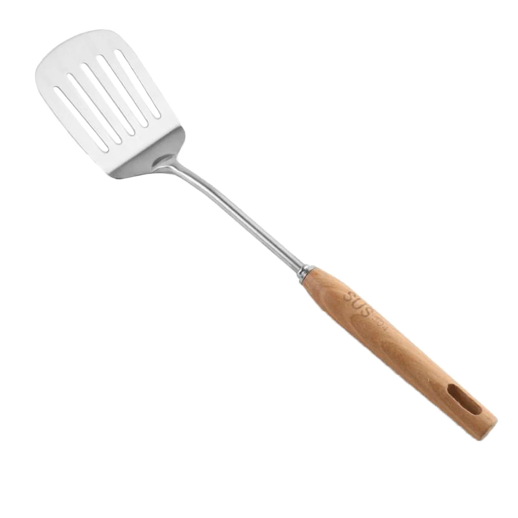 MagiDeal Kitchen Tools Skimmer Spoon Straining Fry Cooking Soup Mesh Strainer Spider Scoop Cooking Tool