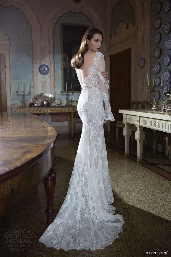 galia lahav long sleeve dress
