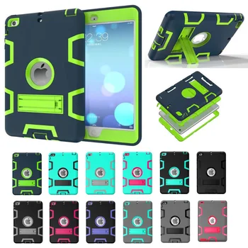 

Kid Rugged Hybrid Shockproof Full Protective Case Cover For Apple iPad Pro 9.7" 3in1 Shockproof Heavy Duty Hard Case