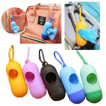

Baby Stroller Garbage Box Kid Portable Removable Garbage Bag for Stroller Accessories 7Colors Organizer Baby Diaper Rubbish Case