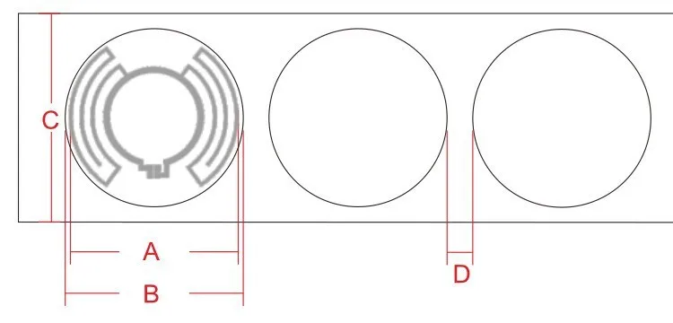 1000 шт/рулон бумаги для чтения и записи 915 МГц RFID пассивная этикетка UHF RFID стикер рулон тегов