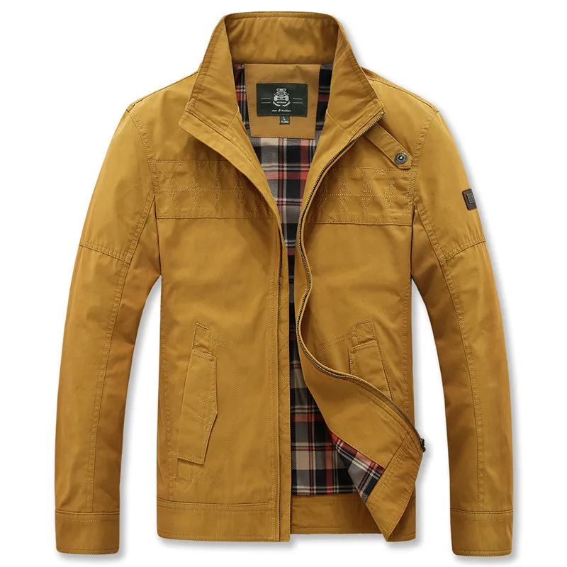 ZHAN DI JI верхняя одежда из полиуретана Мужская куртка пальто Весенняя и осенняя одежда мужская брендовая одежда верхняя одежда пальто 135