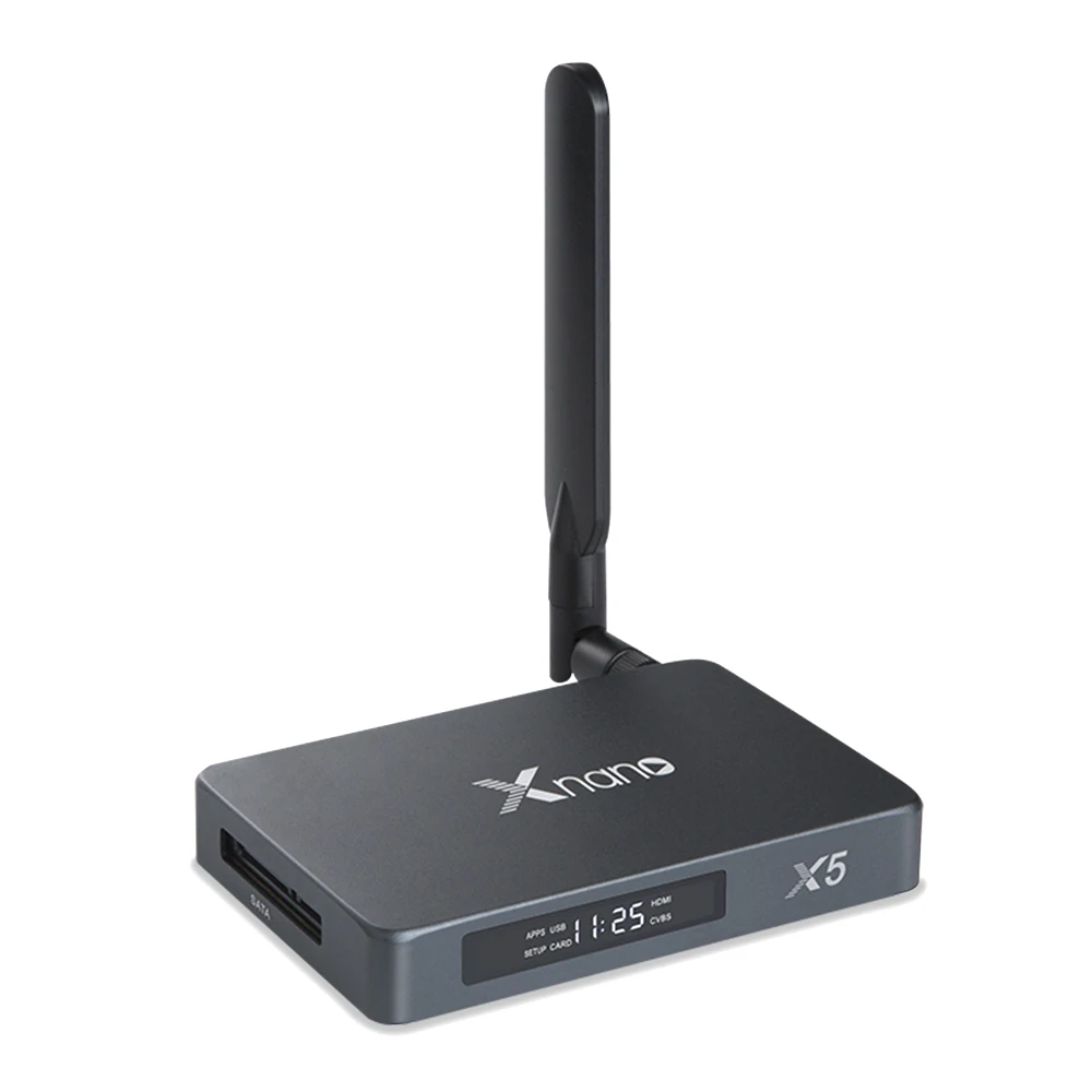 Xnano X5 ТВ приставка Android 6,0+ OpenWRT(NAS) Realtek1295 4 ядра 2G/16G set top tv box Bluetooth медиа плеер PK Zidoo X9S