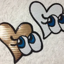 Новая мода DIY Аппликация Вышивка костюм украшения наклейки аксессуары глаза шарик кусок