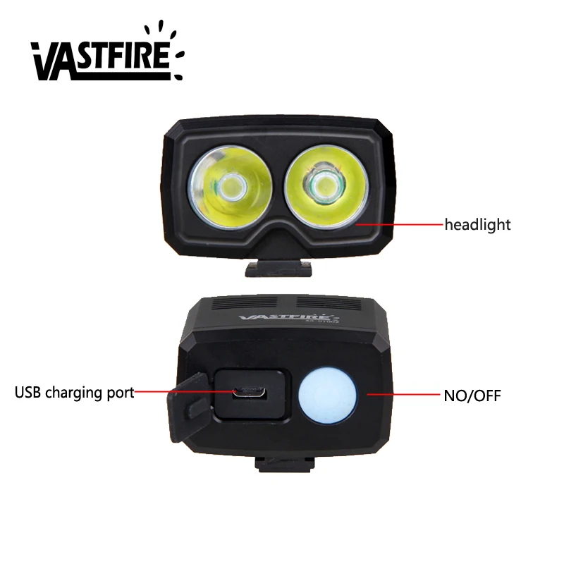 Mini conjunto de luz para bicicleta mtb,