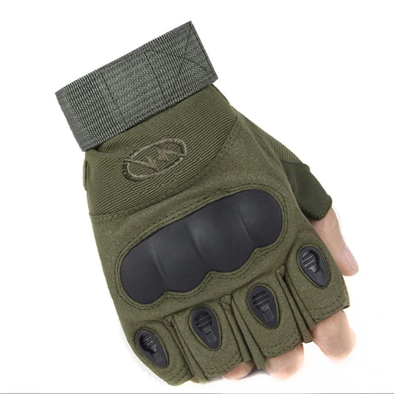 Новые тактические перчатки для мужчин полупальцевые армейские перчатки скалолазание противоскользящие фитнес-спортивные тренировочные перчатки