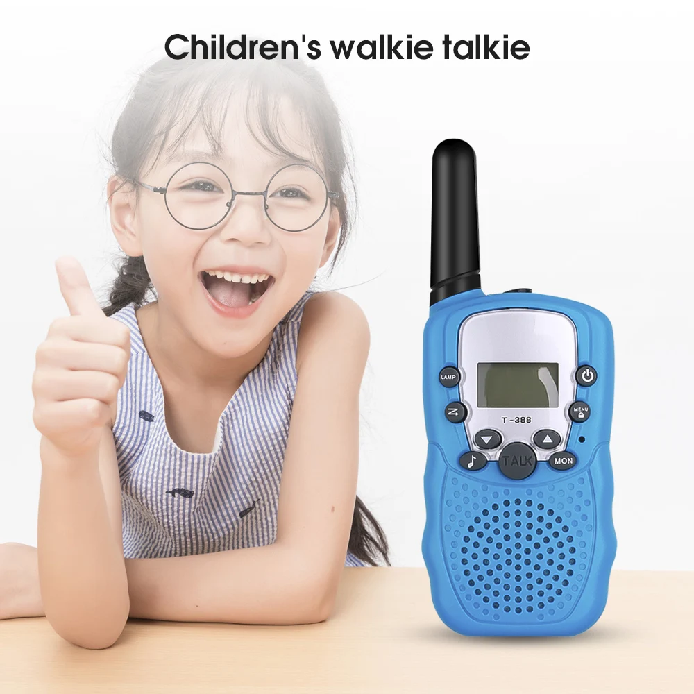 Bundwin 2 шт. мини радиокоммуникатор Walkie Talkie детская Портативная радиостанция RT388 0 5