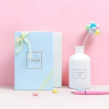 

DIY Pocket Journal Gift Box Pack 12*18.9cm Notebook+Memo Pad+Washi Tapes+Index Sticker Set Free Shipping 2018 Students Gift