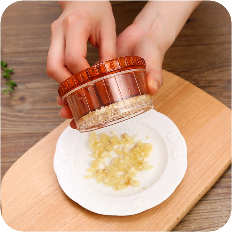 Free Shipping!garlic press twist box mincer ginger crucher kitchen