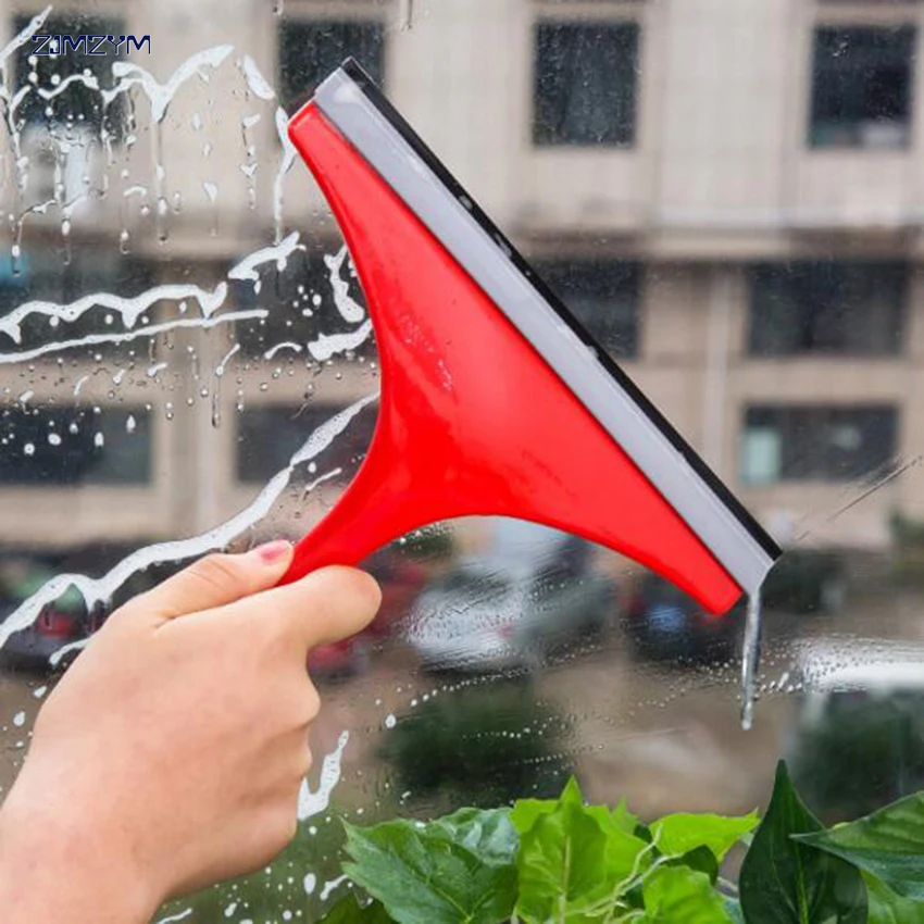 

1pc Simple Green Car Glass Cleaner Window Wiper Cleaner Brush Household Cleaning Tools Window Cleaning Tools