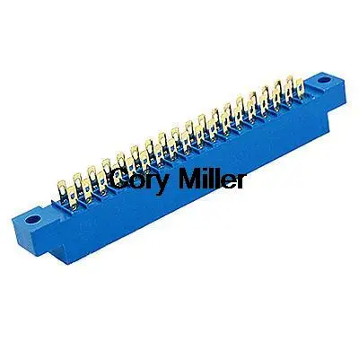 

Card Edge Connector 2 X 18 PIN 36 Pin 3.96mm Slot Solder Socket