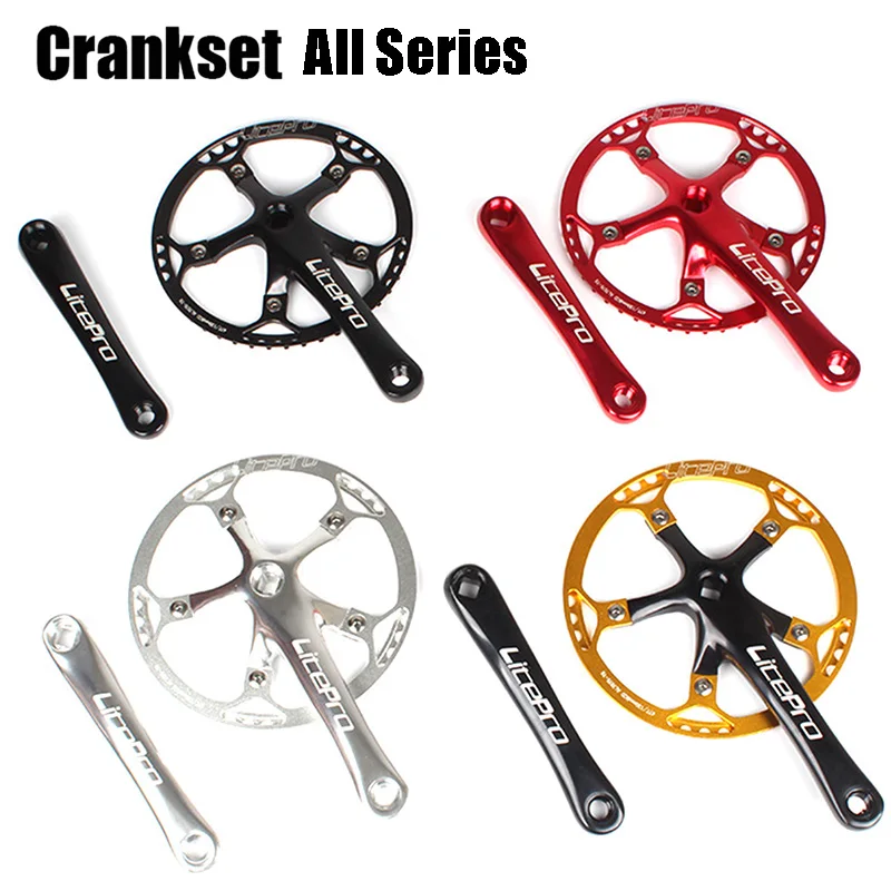 دراجة Crankset مربع واحدة متكاملة Chainring Crankset كرنك 45 طن 47 طن 53 طن 56 طن 58 طن BCD 130 ملليمتر للطي الدراجة BMX دراجة أجزاء دراجة Crankset مربع واحدة متكاملة Chainring Crankset كرنك 45 طن 47 طن 53 طن 56 طن 58 طن BCD 130 ملليمتر للطي الدراجة BMX دراجة أجزاء