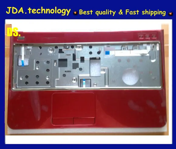 

Wellendorff New/Orig Palmrest topcase for DELL Inspiron 15R N5110 upper cover Touchpad without keyboard C case,Red Color