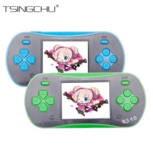 TSINGO Мини Портативный игровой плеер 8 бит Поддержка ТВ выход Встроенный 260 классические игры RS-16 ТВ Видео Ретро игровая консоль лучшие подарки