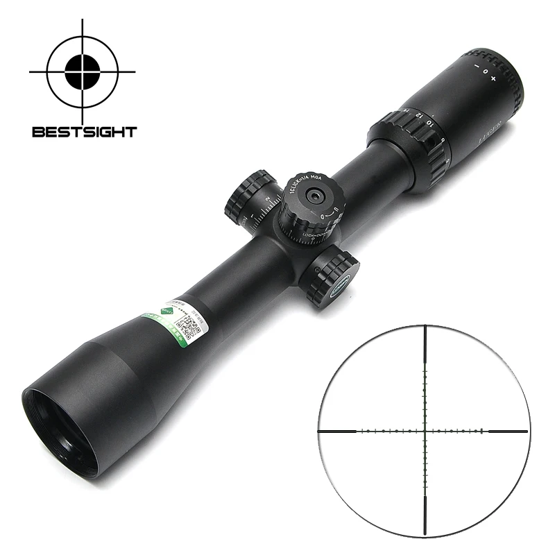 

LUGER HR 4.5-18x44 SF Rilflescope Hunting Side Parallax Rifle Scope Optic Sight Tactical Scopes for Airsoft Air Guns Caza