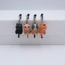 Очаровательная Pet серия Япония маленький кот Милый щенок 3,5 мм Универсальный пылезащитный Разъем для наушников заглушка для порта гарнитуры крышка