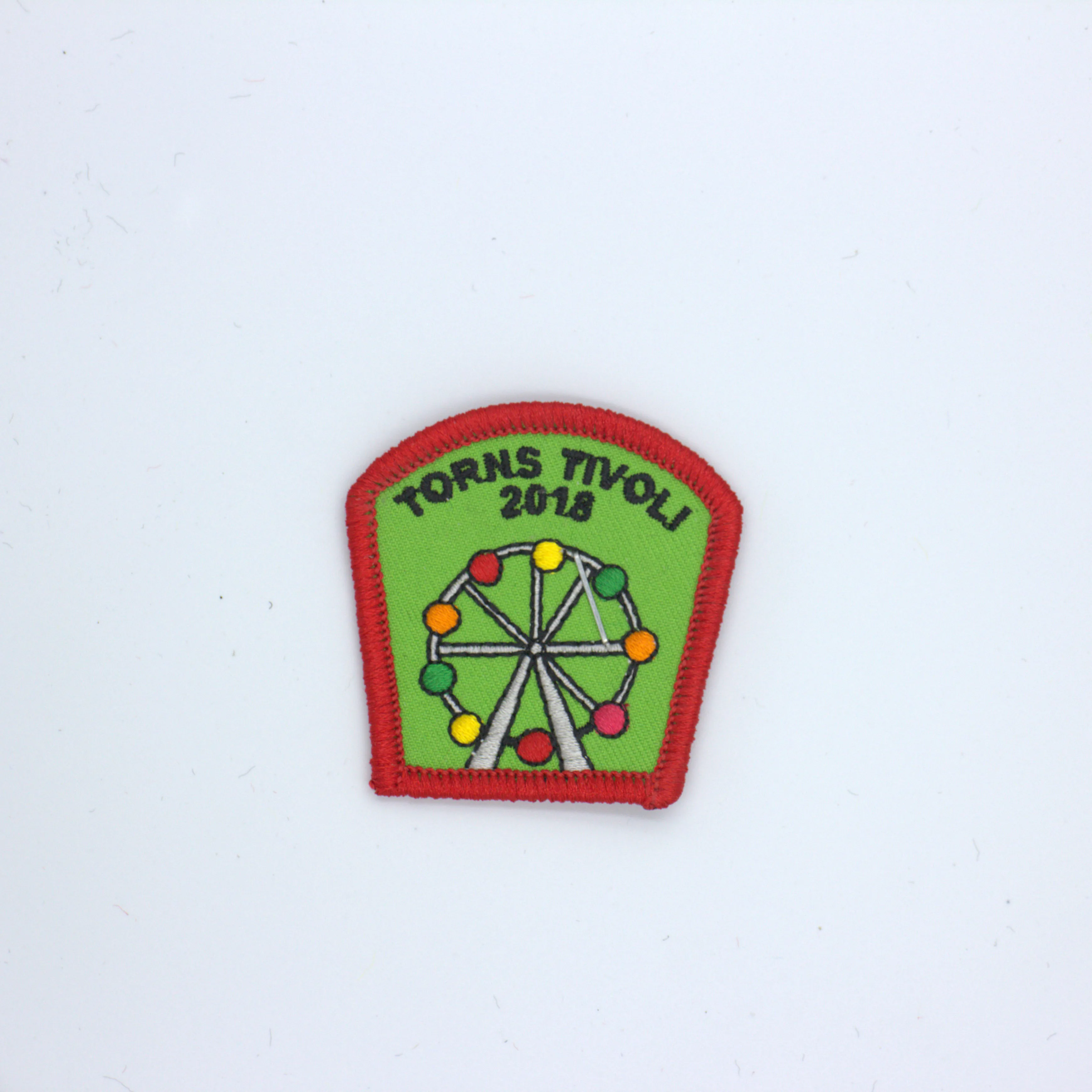 

Embroidery chapter patch custom design