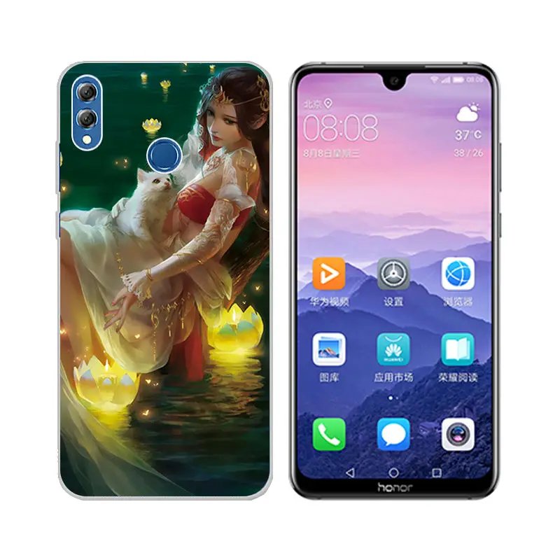Arvin Soft TPU Case for Huawei Honor 8X Clear Silicone for Huawei Honor 5X 6X V8 8 4X 4A 5C Fundas for Honor 8X Max Protector  (8)