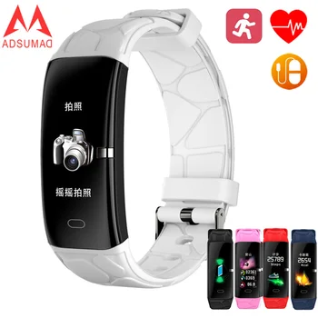 

Smart bracelet E58 Fashion Watchband HR monitor Blood pressure alarm clock Multiple sports modes Smart watch band